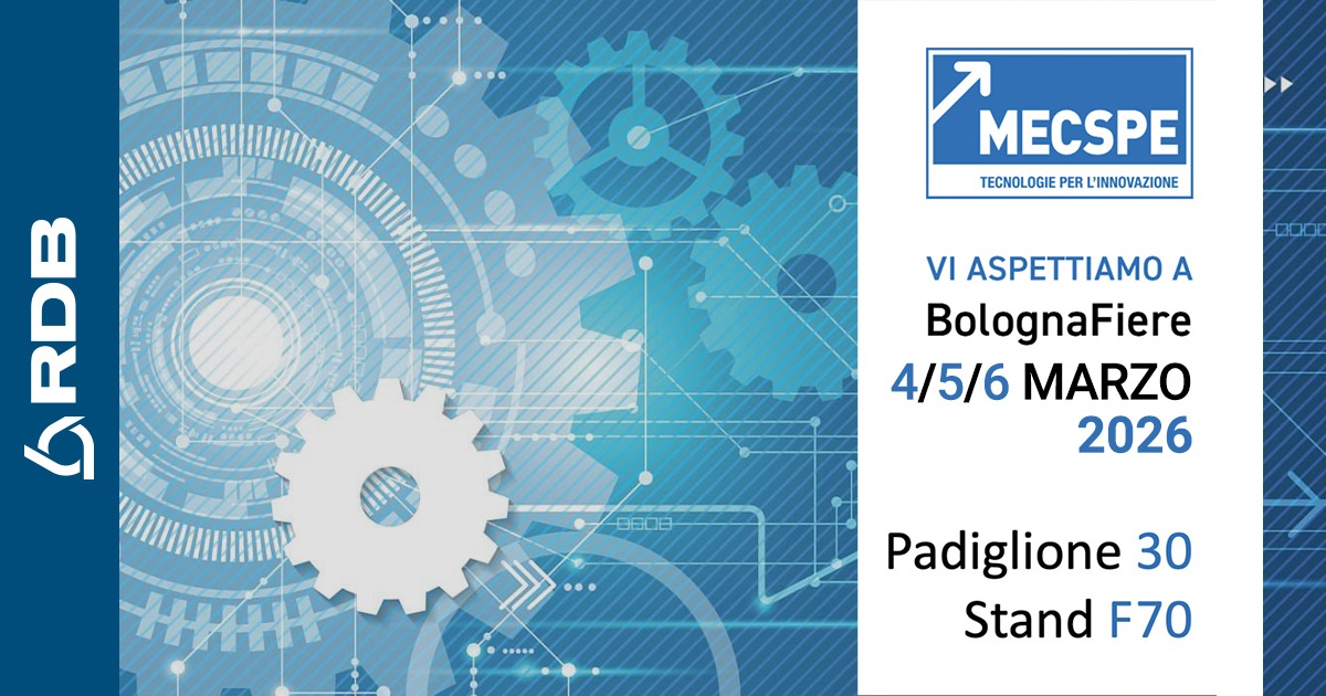 MECSPE 2026 | RDB - Soluzioni di assemblaggio che fanno la differenza
